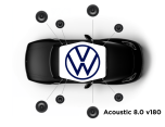 Focal Inside - Système Acoustic 8.0 v180 - Pack Haut-parleur Avant et Arrière - Spécifique Volkswagen - Compatibilité Multi Modèle