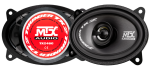 Haut-Parleurs Elliptique 2 Voies Coaxial 10x15cm - MTX - TX246C