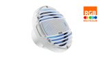 Haut Parleurs 2 Voies Marine 16.5Cm Blanc LED RGB HERTZ AUDIO HMX-6.5-LD-TW