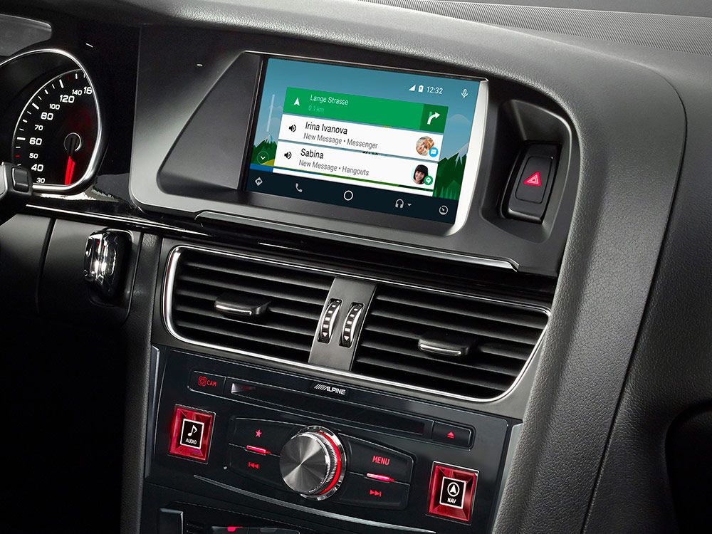 Autoradio Navigation Specifique AUDI A4 ALPINE X703D-A4