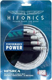 Cable RCA 5 Metres HIFONICS HF5RCA