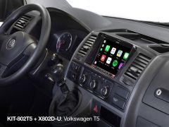 Station multimedias Navigation VW T5 ALPINE X803D-T5