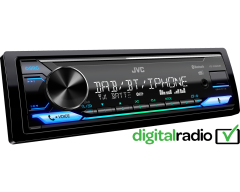 Autoradio 1 Din Usb Bluetooth Dab 13 Band JVC KD-X482DBT