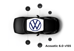 Focal Inside - Système Acoustic 6.0 v155 - Pack Haut-parleur Avant et Arrière - Spécifique Volkswagen - Compatibilité Multi Modèle
