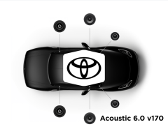 Focal Inside - Système Acoustic 6.0 v170 - Pack Haut-parleur Avant et Arrière - Spécifique Toyota - Compatibilité Multi Modèle