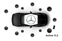 Focal Inside - Système Active 11.2- Pack Haut-parleur Avant, Arrière, Central, Plage Arrière, Subwoofer et Amplificateur- Spécifique Mercedes Classe E 5