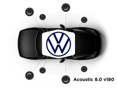 Focal Inside - Système Acoustic 8.0 v180 - Pack Haut-parleur Avant et Arrière - Spécifique Volkswagen - Compatibilité Multi Modèle