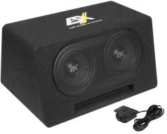 Caisson Double 16.5Cm Amplifier Classe D ESX DBX-206A