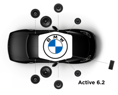 Focal Inside - Système Active 6.2 - Pack Haut-parleur Avant, Arrière, Subwoofer et Amplificateur - Spécifique BMW - Compatibilité Multi Modèles