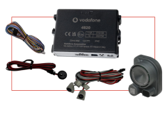 Kit d'alarme - Module 4821, Capteur, Sirène filaire et Câblage FULL - COBRA Vodafone by Phonocar - 09062