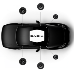 Focal Inside - Système Acoustic 6.0 - Pack Haut-parleur Avant et Arriere - Spécifique Dacia