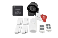 Alarme Modulable pour Camping-car - Sécurité Totale - 2 Zones - 4 Portes/Fenêtres - COBRA VODAFONE - 09006