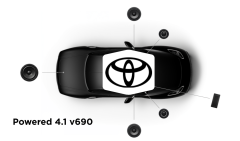 Focal Inside - Système Powered 4.1 v690 - Pack Haut-parleur Avant, Subwoofer et Amplificateur - Spécifique Toyota - Compatibilité Multi Modèle
