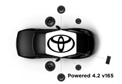Focal Inside - Système Powered 4.2 v165 - Pack Haut-parleur Avant, Subwoofer et Amplificateur - Spécifique Toyota - Compatibilité Multi Modèle