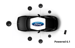 Focal Inside - Système Powered 6.1 - Pack Haut-parleur Avant, Arrière, Subwoofer et Amplificateur - Spécifique Ford Mustang