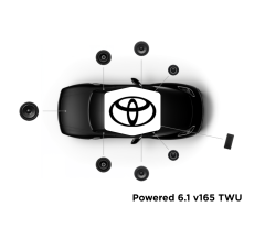 Focal Inside - Système Powered 6.1 v165 TWU - Pack Haut-parleur Avant, Arrière, Subwoofer et Amplificateur - Spécifique Toyota - Compatibilité Multi Modèle