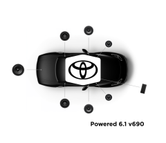 Focal Inside - Système Powered 6.1 v690 - Pack Haut-parleur Avant, Arrière, Subwoofer et Amplificateur - Spécifique Toyota Prius 3/Plus