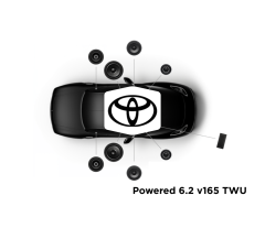 Focal Inside - Système Powered 6.2 v165 TWU- Pack Haut-parleur Avant, Arrière, Subwoofer et Amplificateur - Spécifique Toyota - Compatibilité Multi Modèle