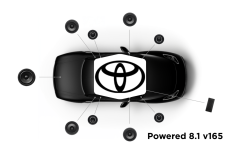 Focal Inside - Système Powered 8.1 v165 - Pack Haut-parleur Avant, Arrière, Subwoofer et Amplificateur - Spécifique Toyota - Compatibilité Multi Modèle