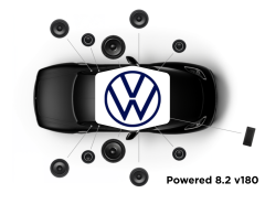 Focal Inside - Système Powered 8.2 v180 - Pack Haut-parleur Avant, Arrière, Subwoofer et Amplificateur - Spécifique Volkswagen - Compatibilité Multi Modèle