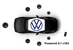 Focal Inside - Système Powered 6.1 v165 - Pack Haut-parleur Avant, Arrière, Subwoofer et Amplificateur - Spécifique Volkswagen - Compatibilité Multi Modèle