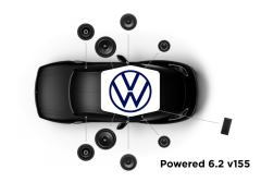 Focal Inside - Système Powered 6.2 v155 - Pack Haut-parleur Avant, Arrière, Subwoofer et Amplificateur - Spécifique Volkswagen - Compatibilité Multi Modèle
