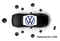 Focal Inside - Système Powered 8.1 v155 - Pack Haut-parleur Avant, Arrière, Subwoofer et Amplificateur - Spécifique Volkswagen - Compatibilité Multi Modèle