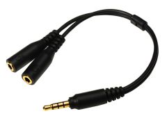 Cable Jack 3,5 Y HERTZ AUDIO HMA-C3.5Y