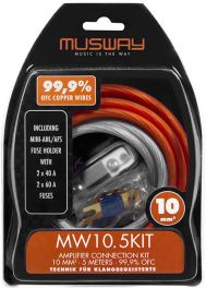 Kit de Cablage 10mm 5 Metres MUSWAY MW10.5KIT